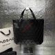 Issey Miyake Solid Crystal Shoulder Bag Matte Black